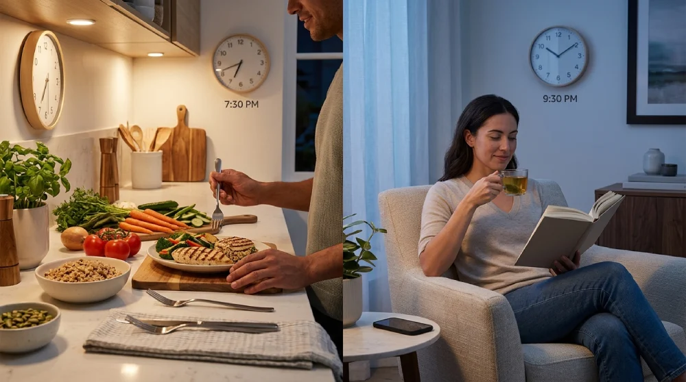 eating late night