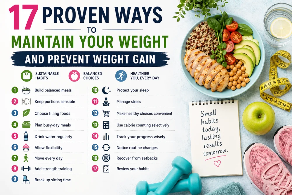 maintaining weight